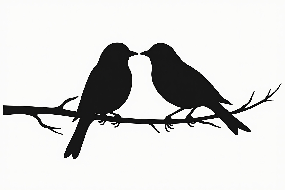 Bird Silhouette design bundle, an Illustration by Designs_River (Photo 2 of 13)