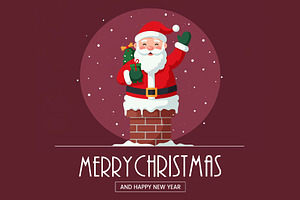 Merry Christmas & Happy New Year PSD