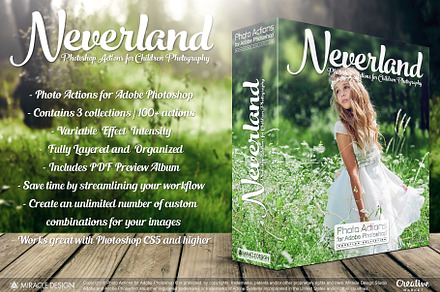 Actions for Photoshop / Neverland