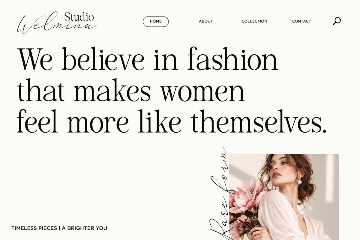 Rose Magnolia - Duo Luxury Font, a Serif Font by Font Liner (Photo 7 of 10)