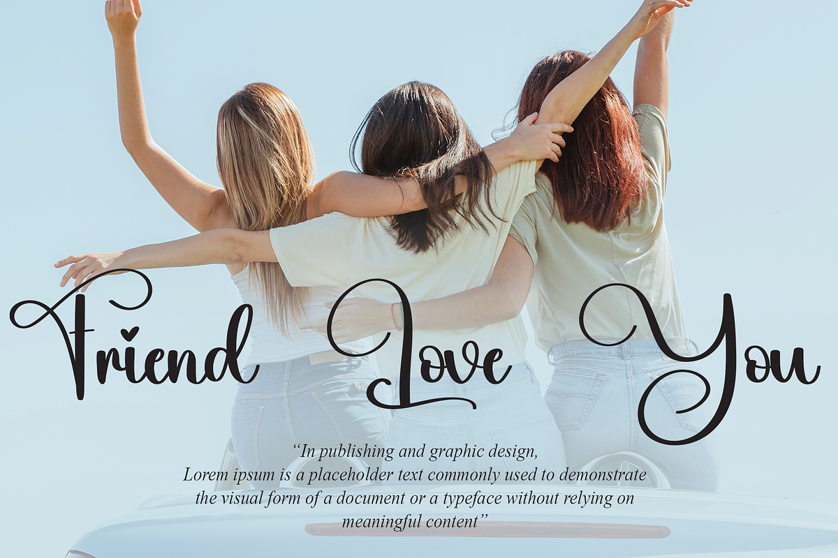 Jubilee | Script Font, a Script Font by Scratchones (Photo 6 of 8)