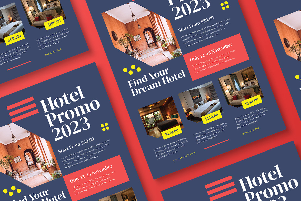 Hotel Promo Flyer, a Flyer Template by Tokosatsu (Photo 3 of 3)