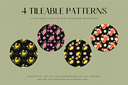 Spring Summer Flowers Watercolor, an Illustration by Rough Edges Supply Co. (Thumbnail 8 of 10)