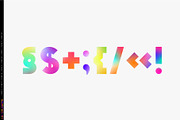 Colarino. Multicolor SVG-OTF fonts, a Symbol Font by Luxfont (Thumbnail 4 of 12)
