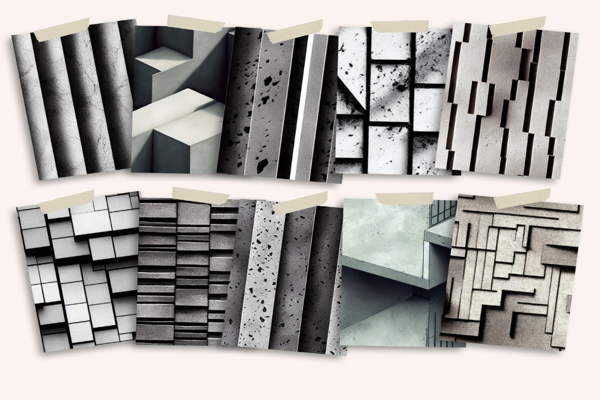 Concrete Seamless Patterns, a Pattern Graphic by PrintablesByFranklyn (Photo 7 of 10)