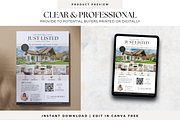Real Estate Just Listed Flyer Canva, a Flyer Template by BrandhavenStudio (Thumbnail 3 of 11)