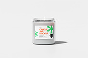 Candle Jar Mockup, a Packaging Mockup by Hazzpro_Std (Thumbnail 2 of 5)