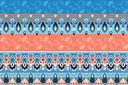 4 Colourful Vector Seamless Pattern, a Pattern Graphic by Ania Illustration (Thumbnail 2 of 5)