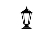 Vintage Street Lantern Silhouette Bu, an Illustration by hafijul (Thumbnail 45 of 51)