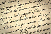 Geographica Script, a Script Font by Three Islands Press (Thumbnail 4 of 5)