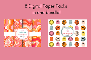 Retro Paper Pack Bundle