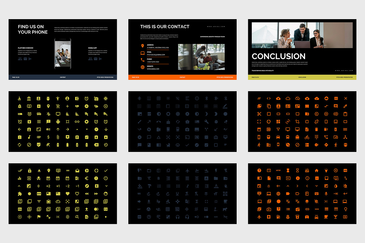 Abina : Pitch Deck Keynote, a Presentation Template by Punkl Camp (Photo 5 of 9)