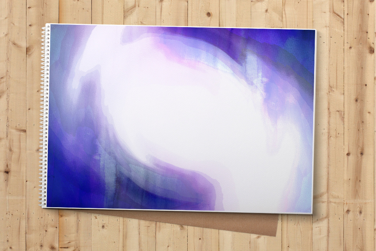 "Watercolor Dream" Abstract Texture