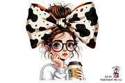 10 Adorable Coffee Lover Clipart PNG, a Graphic by Clipart Bloom (Thumbnail 4 of 11)