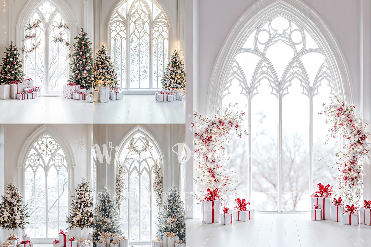 Backlit Christmas Window Backdrop, a Background Photo by Winwin Design Art (Photo 4 of 8)