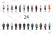 Business people collection, a Person Illustration by Digithings (Thumbnail 1 of 2)