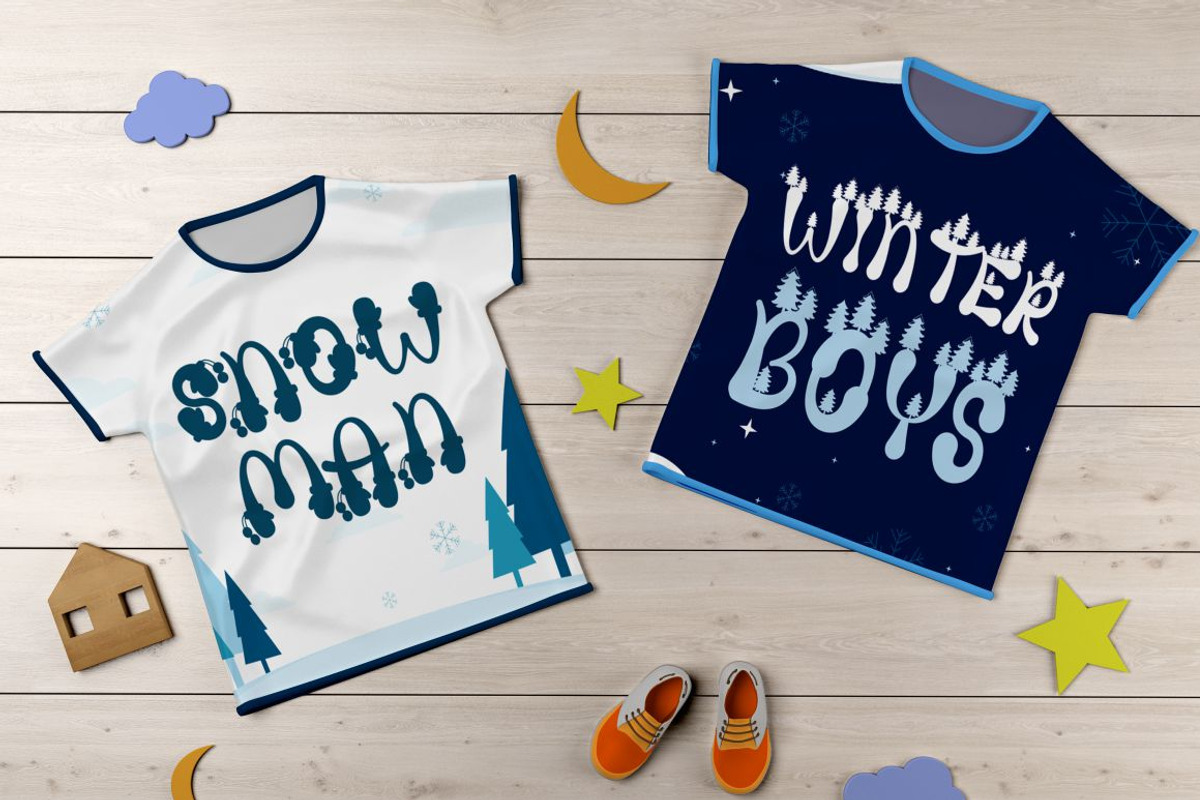 Snow Away - Quirky Winter Font, a Font by PutraCetol Studio (Photo 11 of 17)