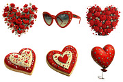 Valentine’s Day Clipart, an Illustration by DreamArtGraphic (Thumbnail 3 of 4)
