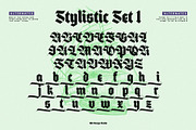 Black Brave Typeface, a Blackletter Font by alit design (Thumbnail 5 of 21)