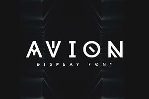 Avion | Display Font