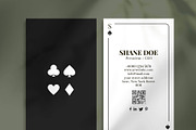 Casino or Poker Style Business Card, a Business Card Template by Saman Osama (Thumbnail 3 of 6)