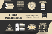 Astrology Instagram | Tarot Reader, a Social Media Template by EliteMatidi (Thumbnail 4 of 7)
