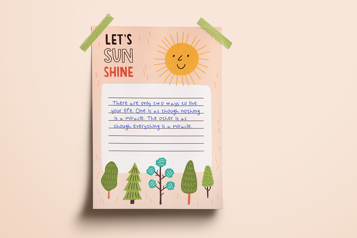 Cute notebook, planner pages set, a Background Graphic by Good Studio (Photo 2 of 3)