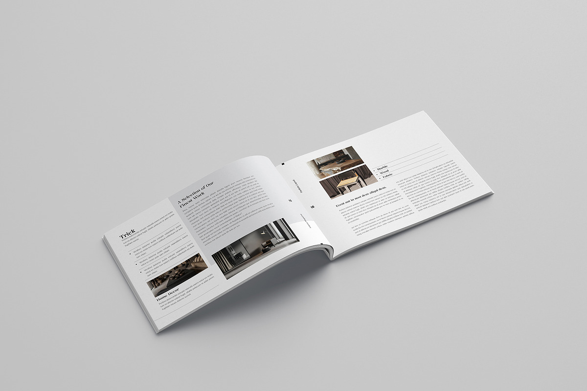 Interior Design Magazine Landscape, a Magazine Template by Spark_Creative (Photo 8 of 13)