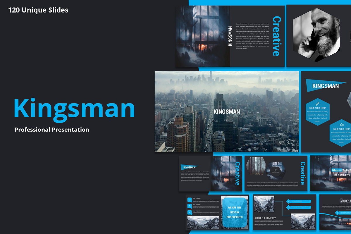 2019 Best Keynote Templates, a Presentation Template by Creative Slides (Photo 27 of 36)
