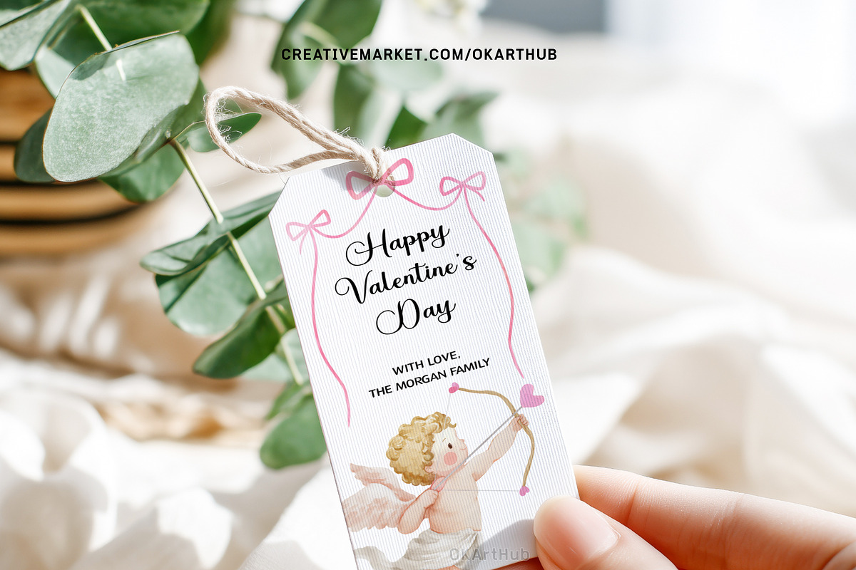 Romantic Valentine Clipart Set, a Decorative Illustration by OKArtHub (Photo 2 of 11)
