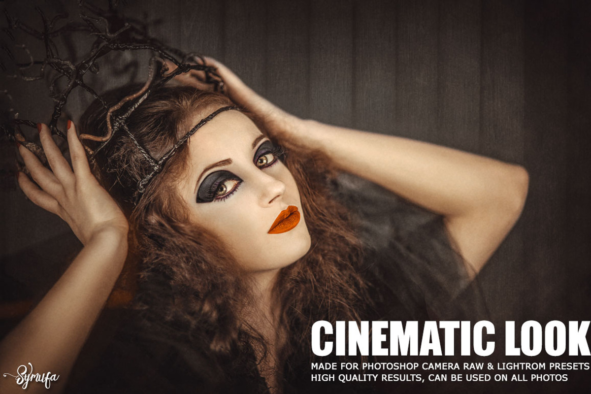 Cinematic Film Look Lightroom Preset, an Action Add-On by Creativetacos (Photo 1 of 5)