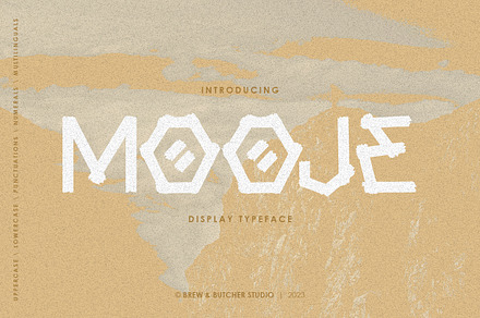 Mooje | Display Typeface
