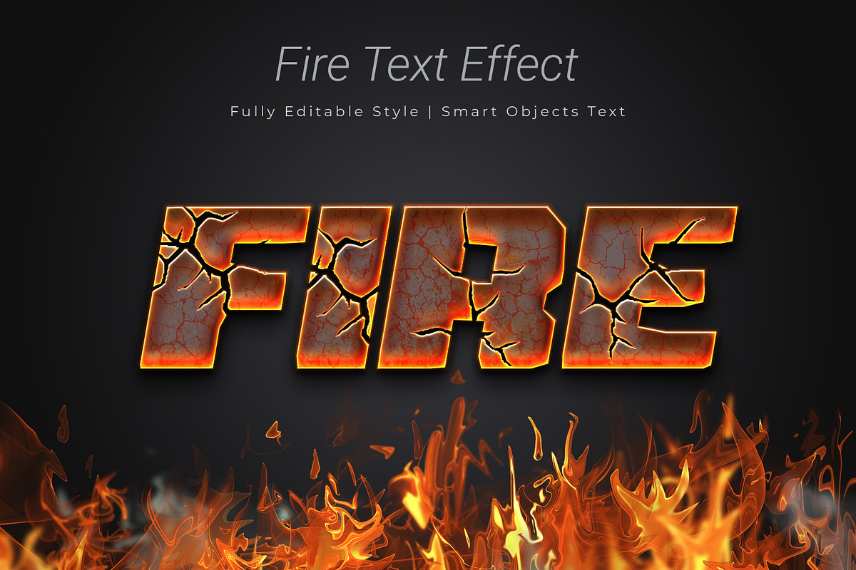 Fire Psd Text Layer Style Effect, a Layer Style Add-On by zahidhossainalif (Photo 2 of 2)