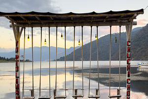 Swings On Lake Atitlan Guatemala, a Nature Photo by THP Creative