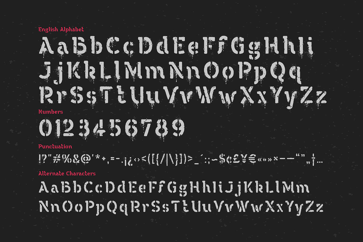 Street Rush font & graphics, a Sans Serif Font by Gleb Guralnyk (Photo 8 of 9)