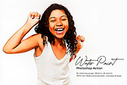 Water Paint Photoshop Action, an Action Add-On by DesignCave (Thumbnail 1 of 5)