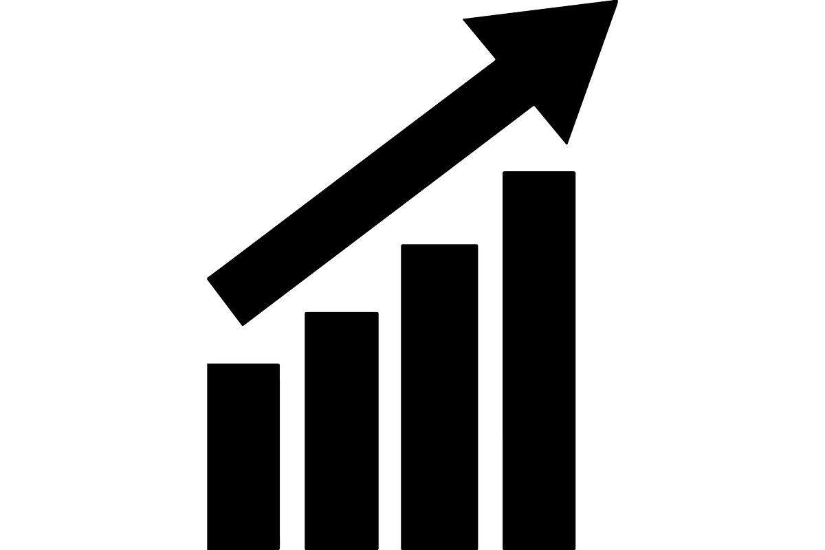 Business growth and upward arrow, a Finance Illustration by balal (Photo 7 of 13)