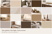 Neutral Candle Scene Backgrounds, a Background Photo by Galgali Design Studio (Thumbnail 3 of 7)