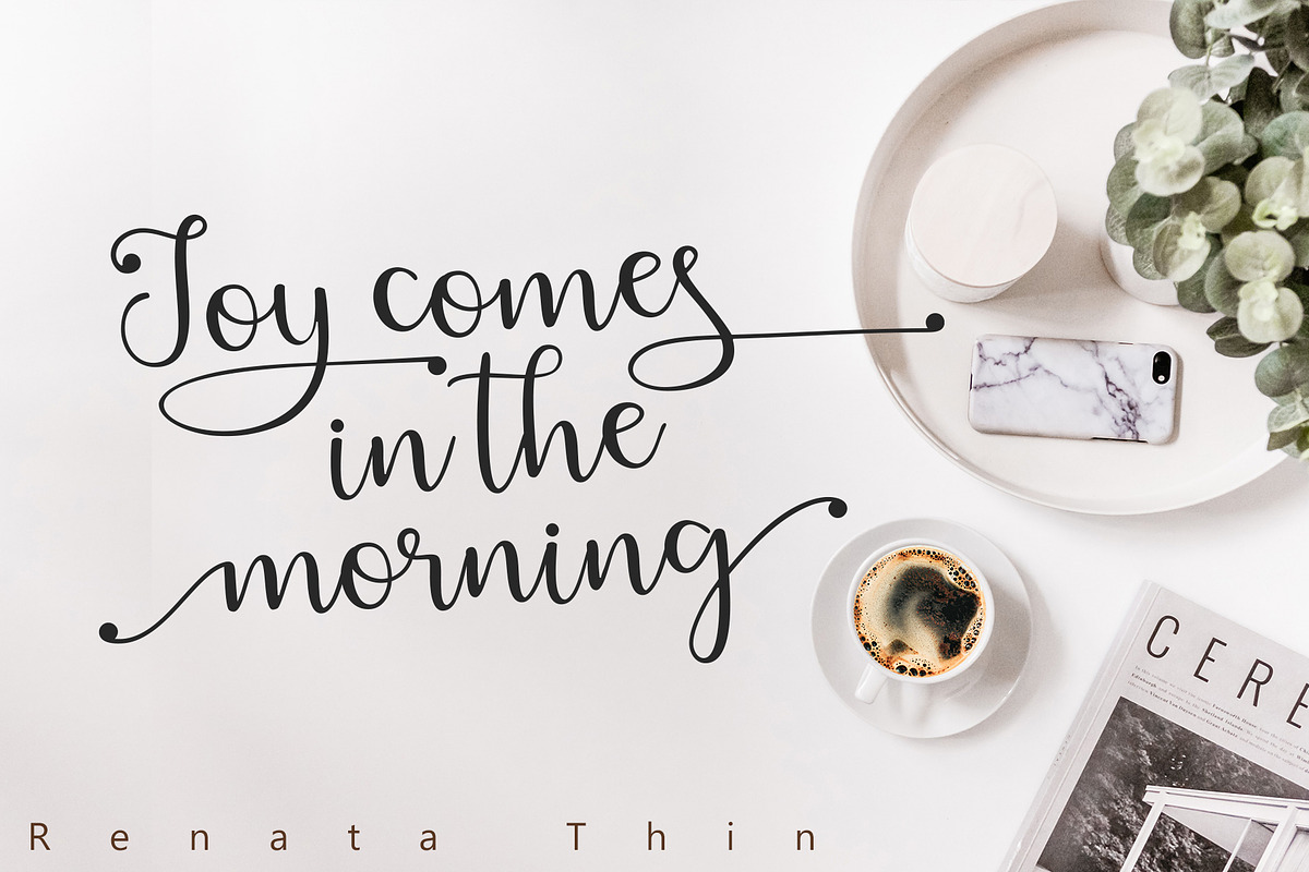 Renata, a Script Font by Sulthan Studio (Photo 5 of 9)