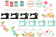Sewing Machine, Sewing, an Illustration by Mia's Graphic Design (Thumbnail 5 of 9)