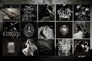 Medieval Romance Social Media Bundle, a Social Media Template by The Flossy Finch (Thumbnail 8 of 23)