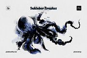 Inktober Photoshop Brushes, a Brush Add-On by pixelbuddha.net (Thumbnail 1 of 6)