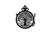 Steampunk Tree of Life Symbol Bundle, an Illustration by yasushie (Thumbnail 13 of 31)