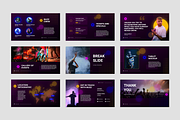 Buzz Night Club PowerPoint Template, a Presentation Template by Flat Icons (Thumbnail 4 of 4)