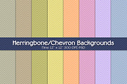Herringbone/Chevron Backgrounds, a Texture Graphic by The Thrill of Design (Thumbnail 1 of 7)