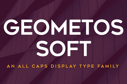 Geometos Soft Font Family – 50% SALE
