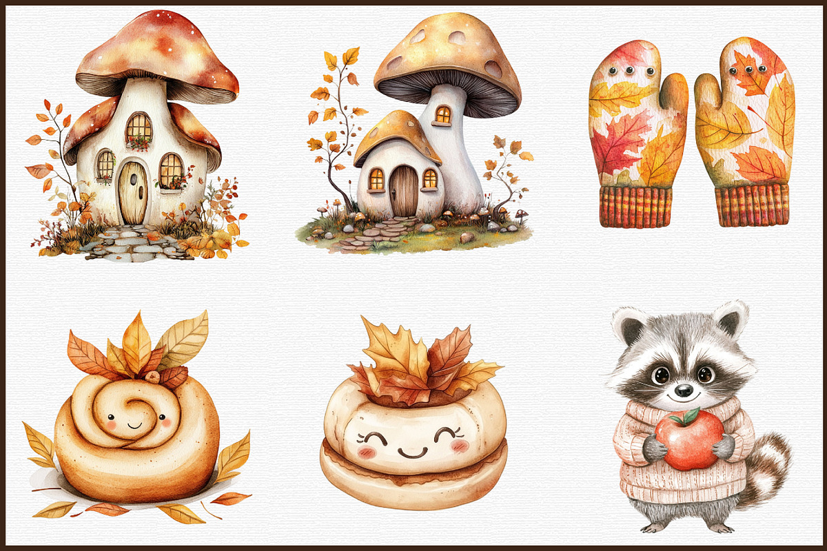 Cute Autumn Sublimation Png, an Illustration by Sublimation Artist (Photo 3 of 6)