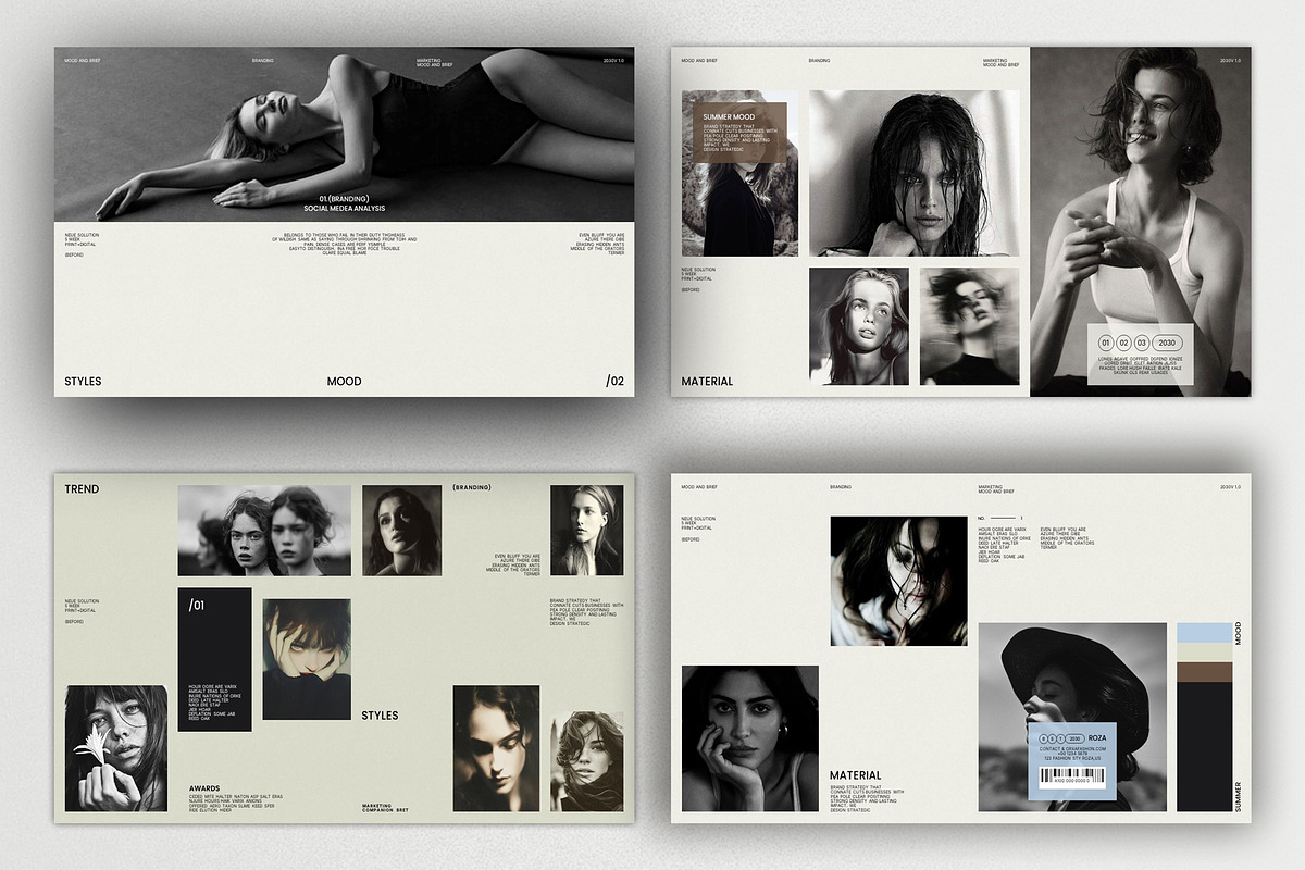 ROZA / Mood and Brief Presentation, a Presentation Template by Pradaxa (Photo 4 of 7)
