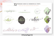 Ladyholic Premade Logo Branding Pack, a Branding & Logo Template by joyologo (Thumbnail 5 of 17)