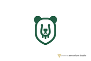 Bear Shield Minimalist Logo, a Branding & Logo Template by Vectorium Studio (Thumbnail 4 of 5)